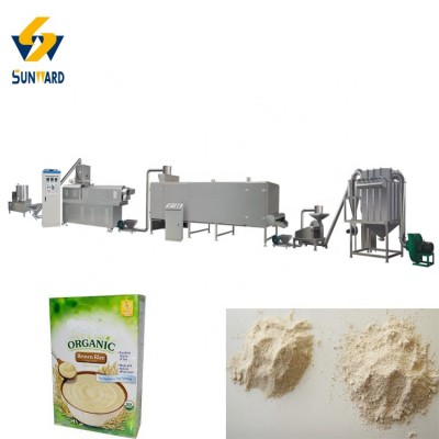 Instant Baby Rice Porridge Powder Process Machines Organic Kids Meal Powder Processing Line Equipment