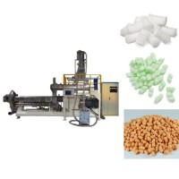 Eco Edible looser filler production line/Degradable starch filler make extruder machine Jinan DG machinery