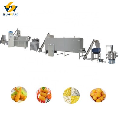 Popular 5-6MM Japanese panko bread crumbs machine processing line