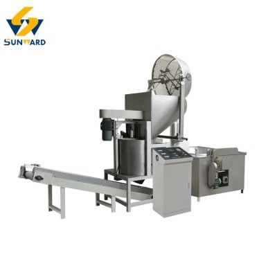 Hot selling 3d pellet sancks fryer / chips fryer / meat pie fryer