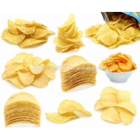 2018 automatic natural potato chips production line, french fries making machine,food processing