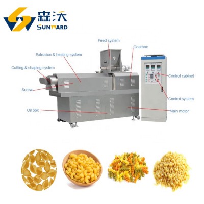 Multi-function Macaroni Pasta Production Line price industrial pasta making machine