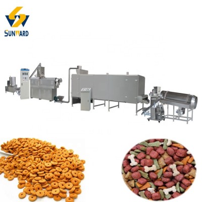 Automatic China Dog Pet Food Pellet Production Line Machinery Equipment