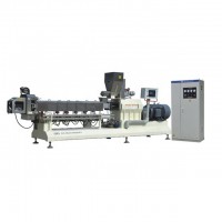 Automatic twin screw extrusion inflating baby rice food powder production line/making extruder machine made in China