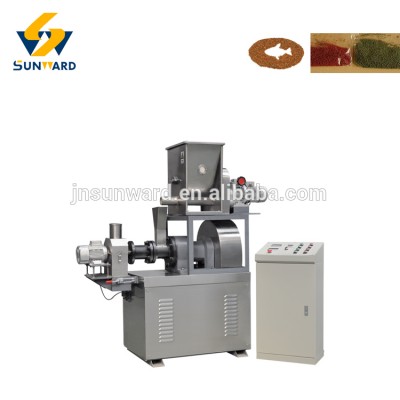 New design fish food making plant, DLG single screw extruder, factory fish equipment