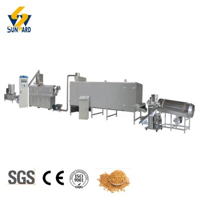 Extruded Cat Food Making Machinery Plant Automatic Pet Dog Food Make Line Machines Equipment