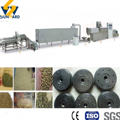 Agricultural machinery float fish pellet extruder aquaculture fish farm equipments